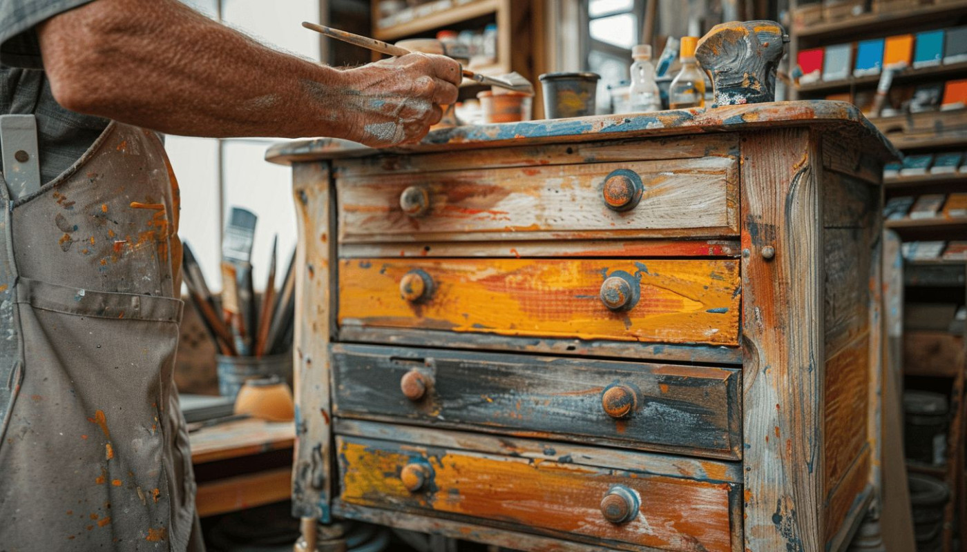 Intérieur - Guide pour choisir la peinture idéale pour meubles en pin